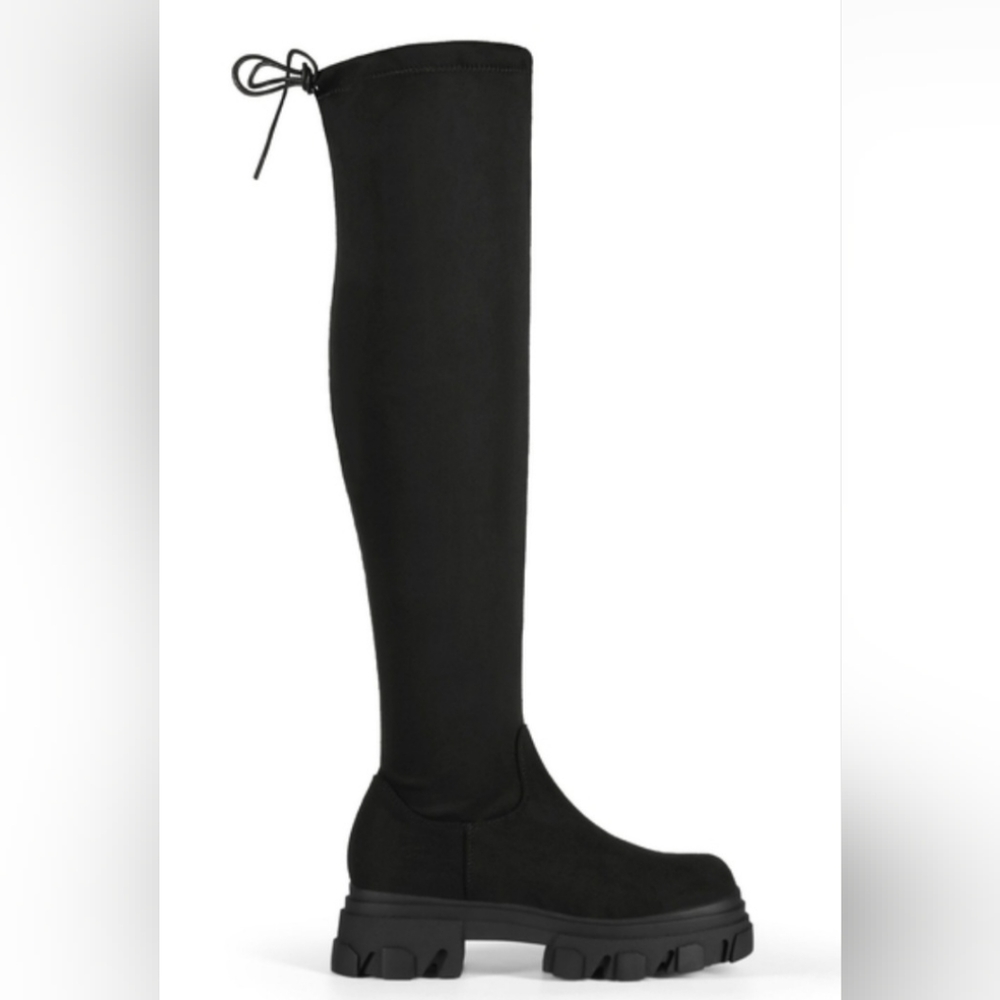 Dream Pairs Ikon Stretchy Over-the-Knee boots Size 9 - Picture 5 of 8